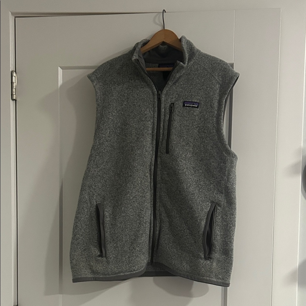 Patagonia Charcoal Fleece Vest